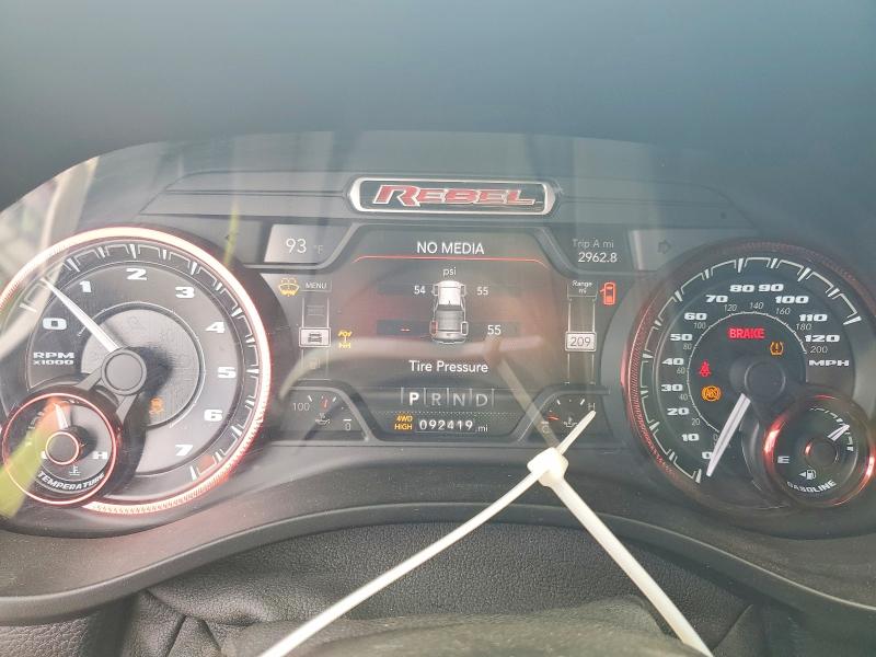 52039566 :رقم المزاد ، 1C6SRFET1KN826356 vin ، 2019 Ram 1500 مزاد بيع
