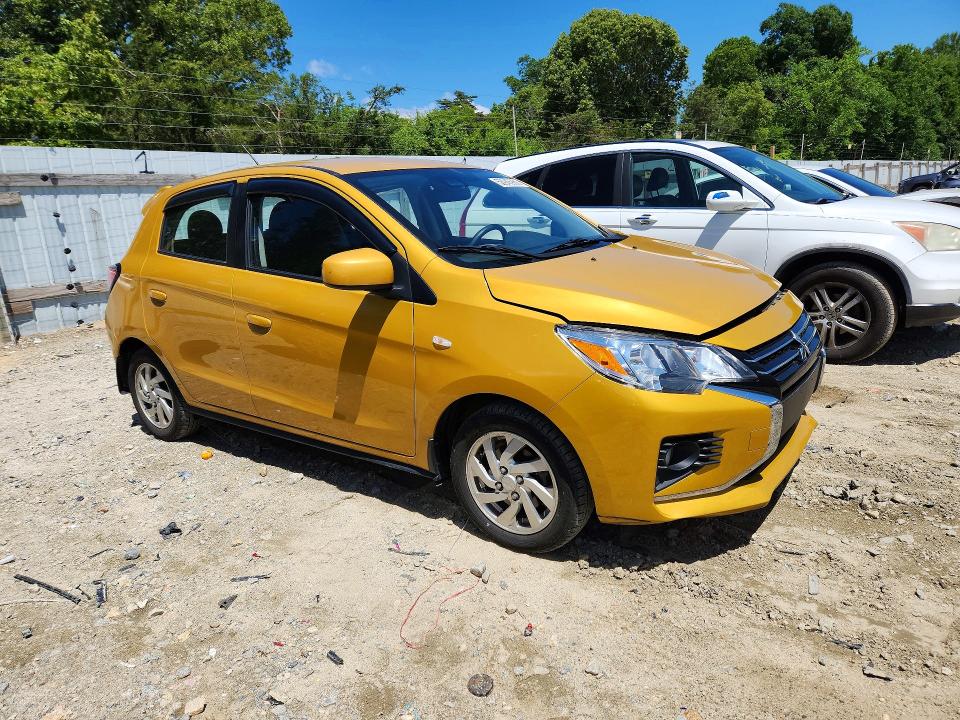 2023 Mitsubishi Mirage მანქანა იყიდება აუქციონზე, vin: ML32AUHJ0PH000265, აუქციონის ნომერი: 53943966