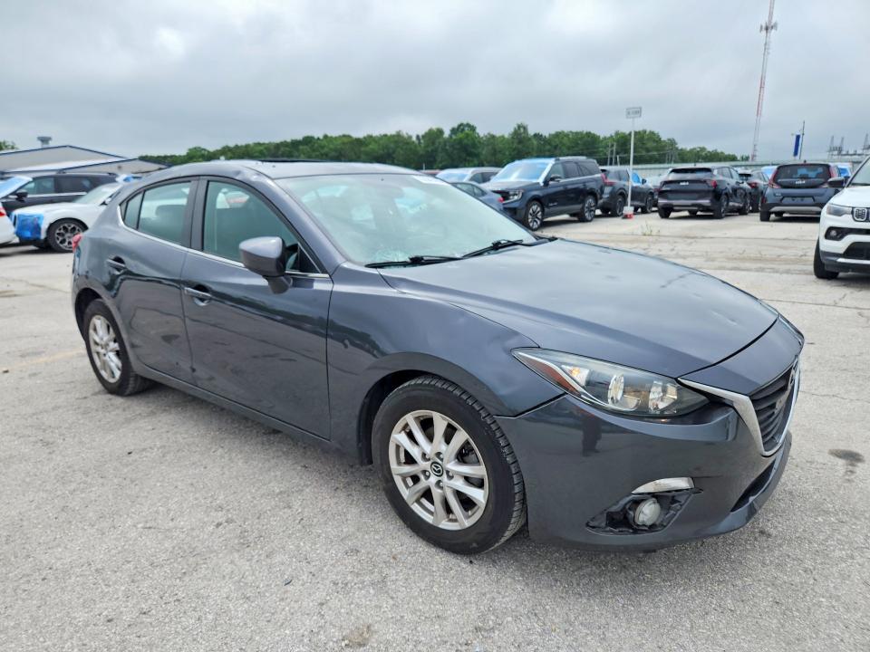 52342466 :رقم المزاد ، 3MZBM1M72FM198996 vin ، 2015 Mazda 3 مزاد بيع