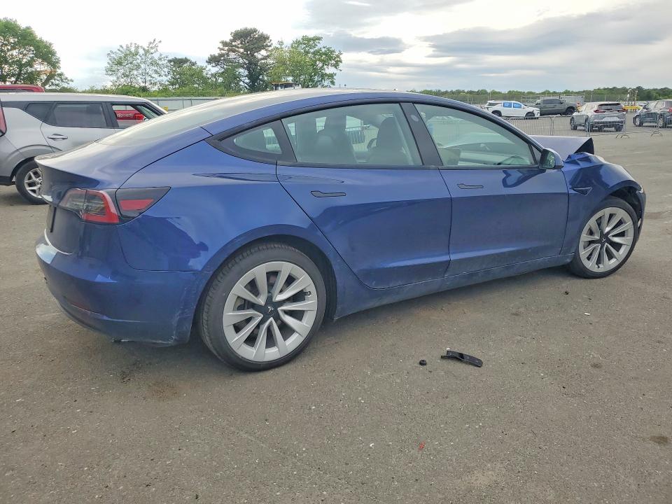 Продаж на аукціоні авто 2022 Tesla Model 3, vin: 5YJ3E1EA2NF285573, номер лоту: 55635846