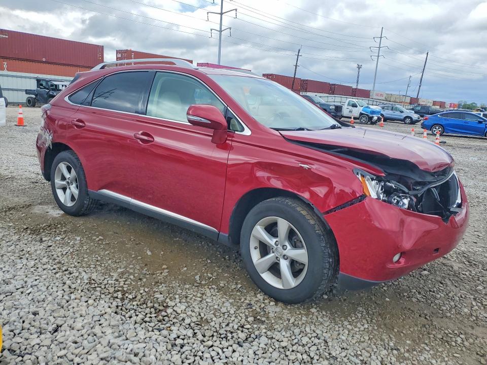 52076096 :رقم المزاد ، 2T2BK1BA9AC060358 vin ، 2010 Lexus Rx مزاد بيع