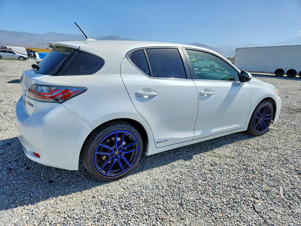 2012 Lexus Ct მანქანა იყიდება აუქციონზე, vin: JTHKD5BHXC2100627, აუქციონის ნომერი: 53963746