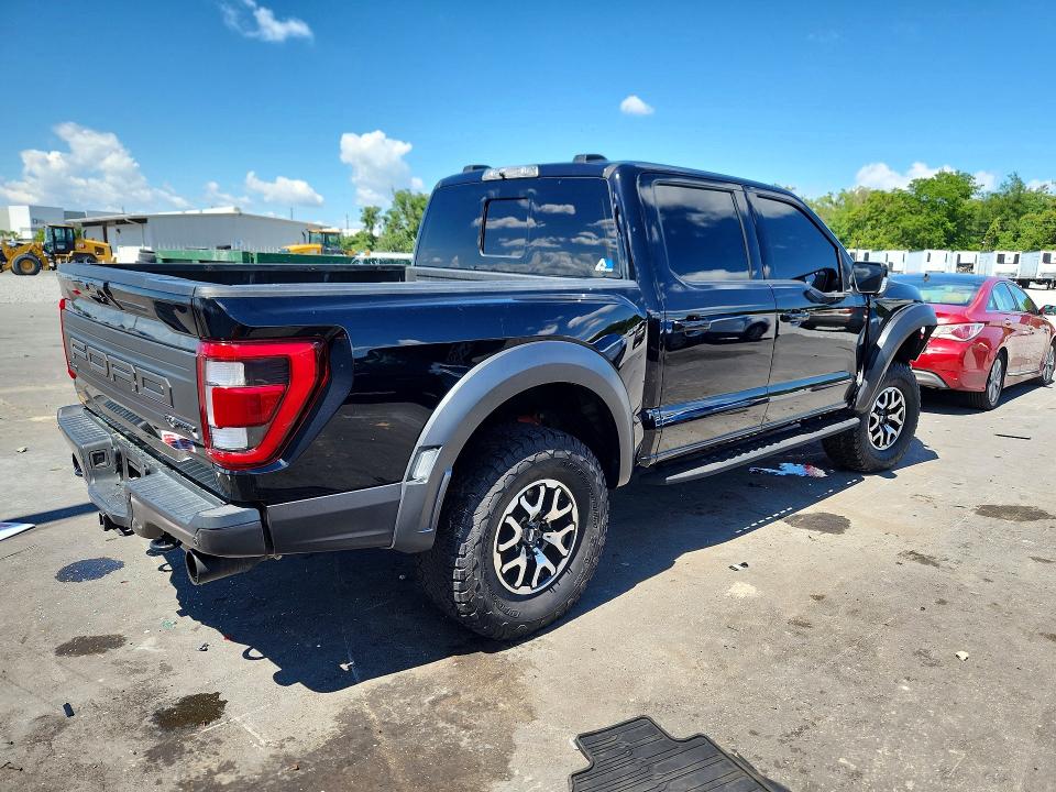 53529076 :رقم المزاد ، 1FTFW1RG7NFB77938 vin ، 2022 Ford F150 مزاد بيع