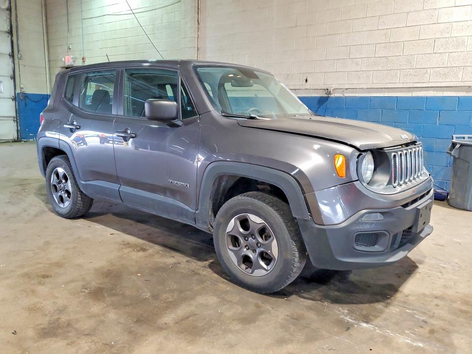 Продаж на аукціоні авто 2016 Jeep Renegade, vin: ZACCJBAT3GPD77439, номер лоту: 52059836