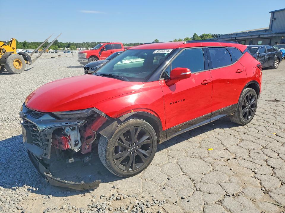 52563766 :رقم المزاد ، 3GNKBERS0LS575885 vin ، 2020 Chevrolet Blazer مزاد بيع