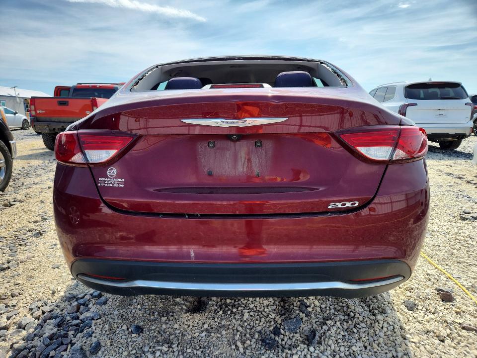 53076166 :رقم المزاد ، 1C3CCCAB0GN152142 vin ، 2016 Chrysler 200 مزاد بيع