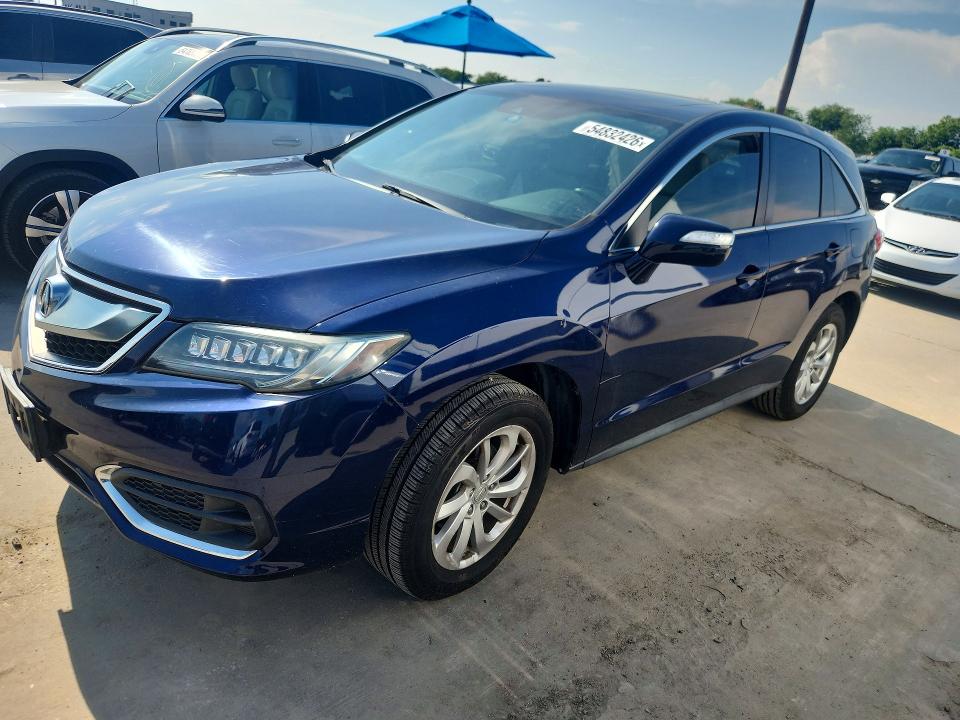Продажа на аукционе авто 2016 Acura Rdx, vin: 5J8TB3H57GL015551, номер лота: 54832426
