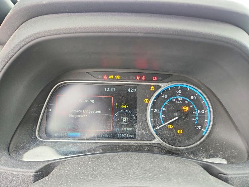 54196976 :رقم المزاد ، 1N4AZ1BV4SC566971 vin ، 2025 Nissan Leaf مزاد بيع
