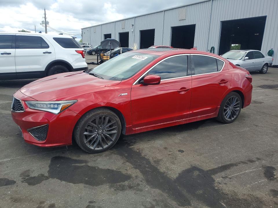 Продаж на аукціоні авто 2019 Acura Ilx, vin: 19UDE2F88KA011029, номер лоту: 51916266
