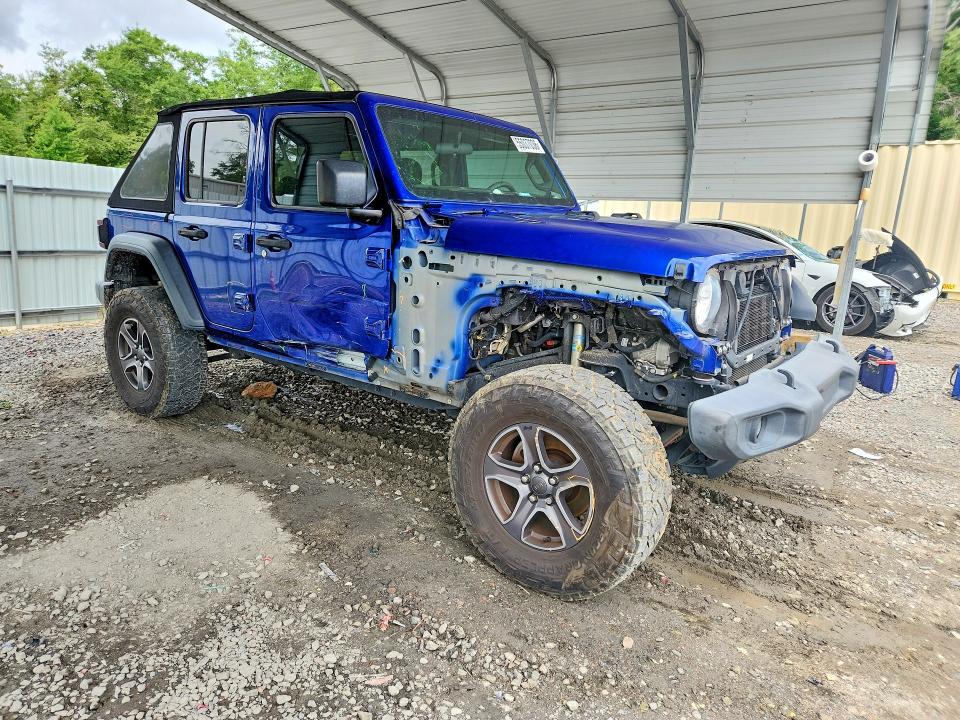 55037036 :رقم المزاد ، 1C4HJXDN9JW206253 vin ، 2018 Jeep Wrangler Unlimited مزاد بيع