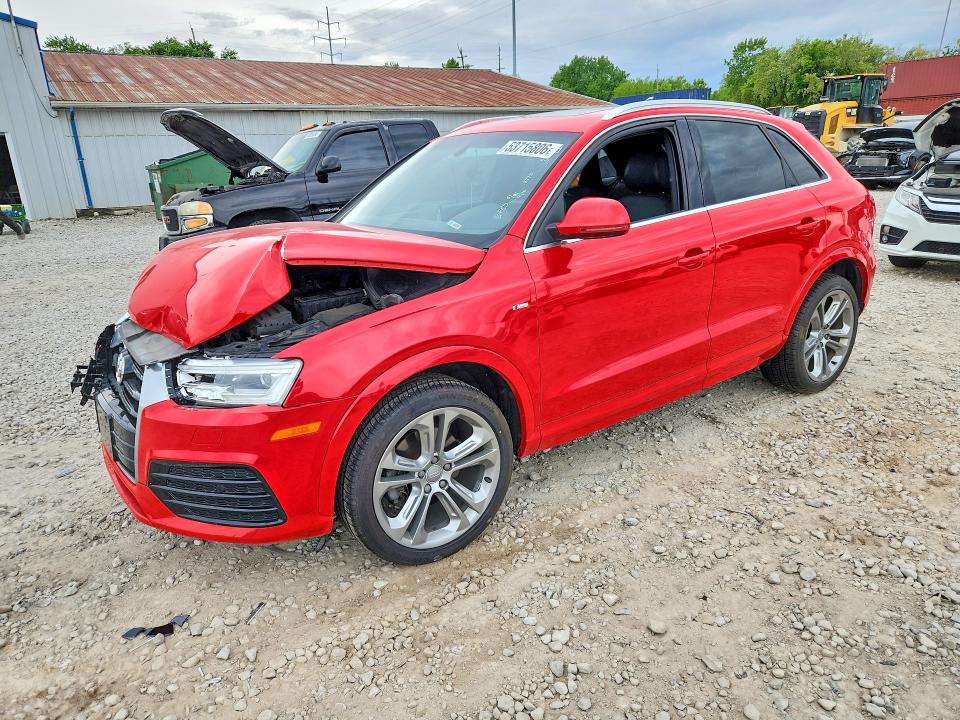 2016 Audi Q3 მანქანა იყიდება აუქციონზე, vin: WA1GFCFS6GR008773, აუქციონის ნომერი: 53715806