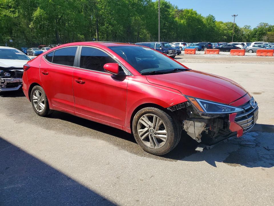 52225196 :رقم المزاد ، 5NPD84LF9LH551505 vin ، 2020 Hyundai Elantra مزاد بيع