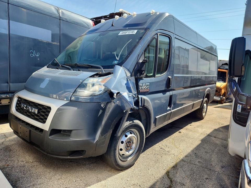 2020 Ram Promaster 3500 მანქანა იყიდება აუქციონზე, vin: 3C6URVJG3LE128980, აუქციონის ნომერი: 55681516