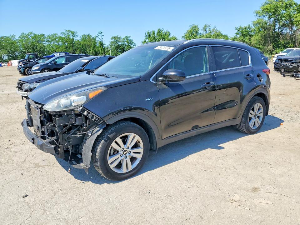 2019 Kia Sportage მანქანა იყიდება აუქციონზე, vin: KNDPMCAC0K7555182, აუქციონის ნომერი: 53379176