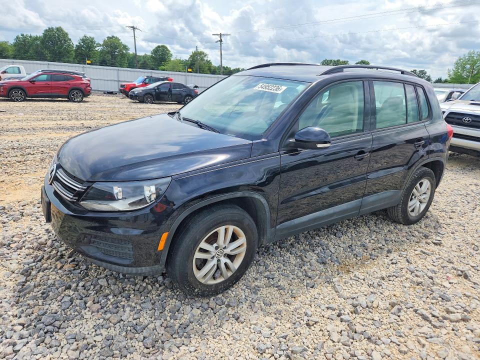 Auction sale of the 2016 Volkswagen Tiguan, vin: WVGAV7AX9GW501787, lot number: 54952236