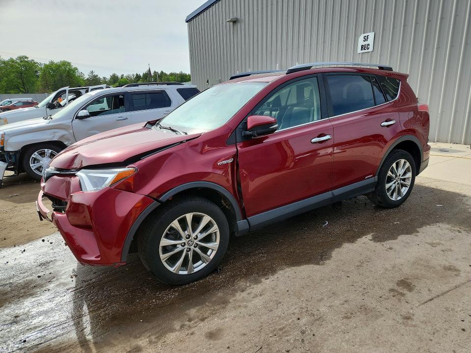 2018 Toyota Rav4 Hv მანქანა იყიდება აუქციონზე, vin: JTMDJREV4JD205046, აუქციონის ნომერი: 53646546