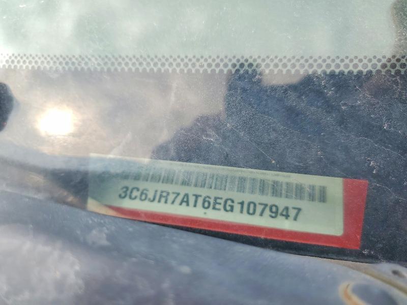 53430726 :رقم المزاد ، 3C6JR7AT6EG107947 vin ، 2014 Ram 1500 مزاد بيع