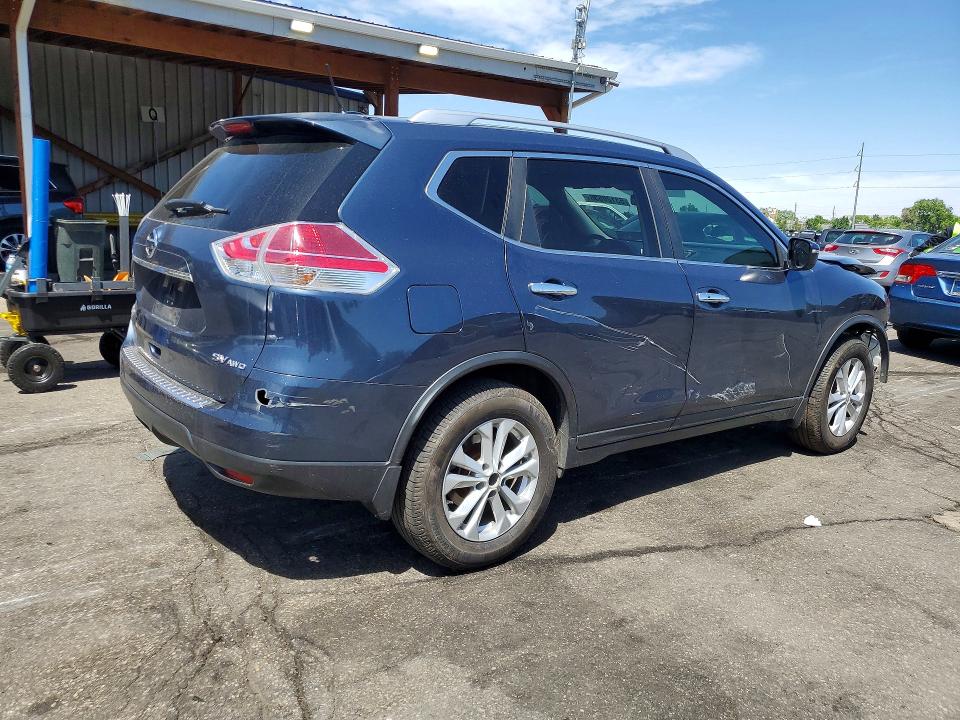 2016 Nissan Rogue მანქანა იყიდება აუქციონზე, vin: KNMAT2MV0GP614268, აუქციონის ნომერი: 53128536
