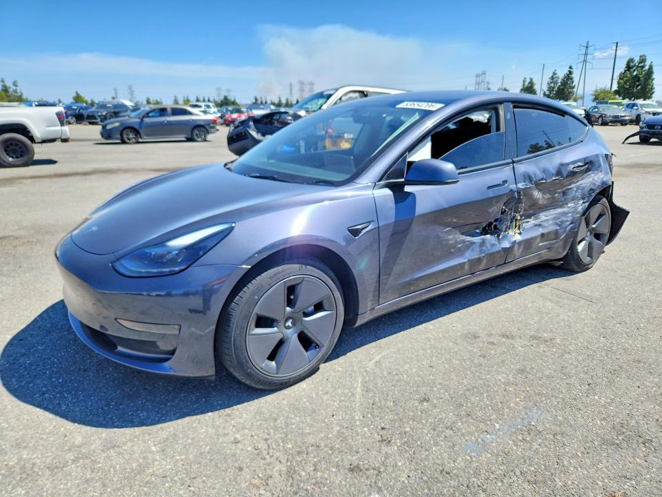 2023 Tesla Model 3 მანქანა იყიდება აუქციონზე, vin: 5YJ3E1EA2PF622262, აუქციონის ნომერი: 53654206