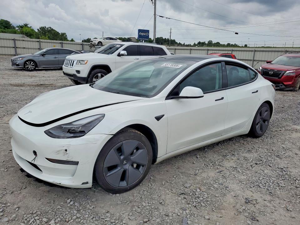 Продажа на аукционе авто 2022 Tesla Model 3, vin: 5YJ3E1EB4NF123159, номер лота: 55178306