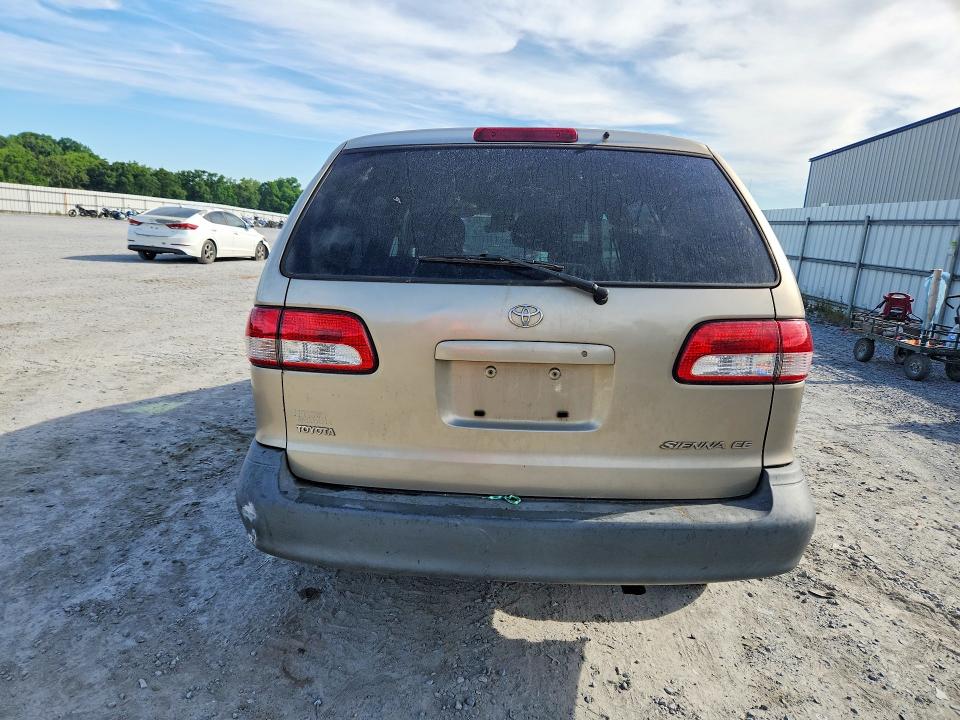 Продажа на аукционе авто 2001 Toyota Sienna, vin: 4T3ZF19C81U379092, номер лота: 53105496