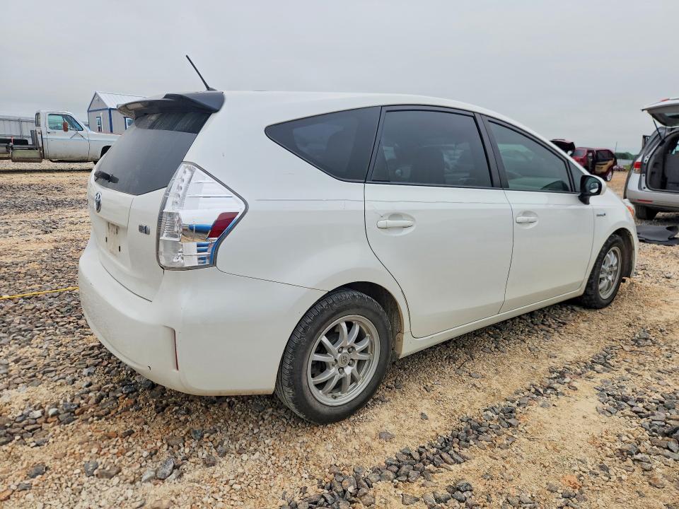 54765286 :رقم المزاد ، JTDZN3EU5C3016784 vin ، 2012 Toyota Prius V مزاد بيع