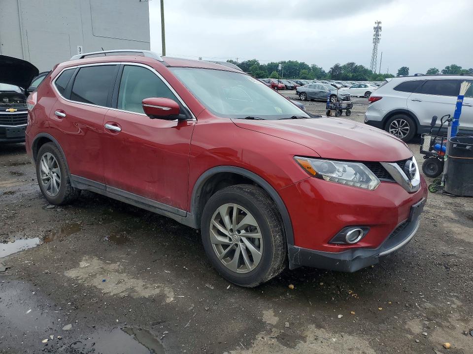 54600376 :رقم المزاد ، 5N1AT2MV2FC877850 vin ، 2015 Nissan Rogue مزاد بيع
