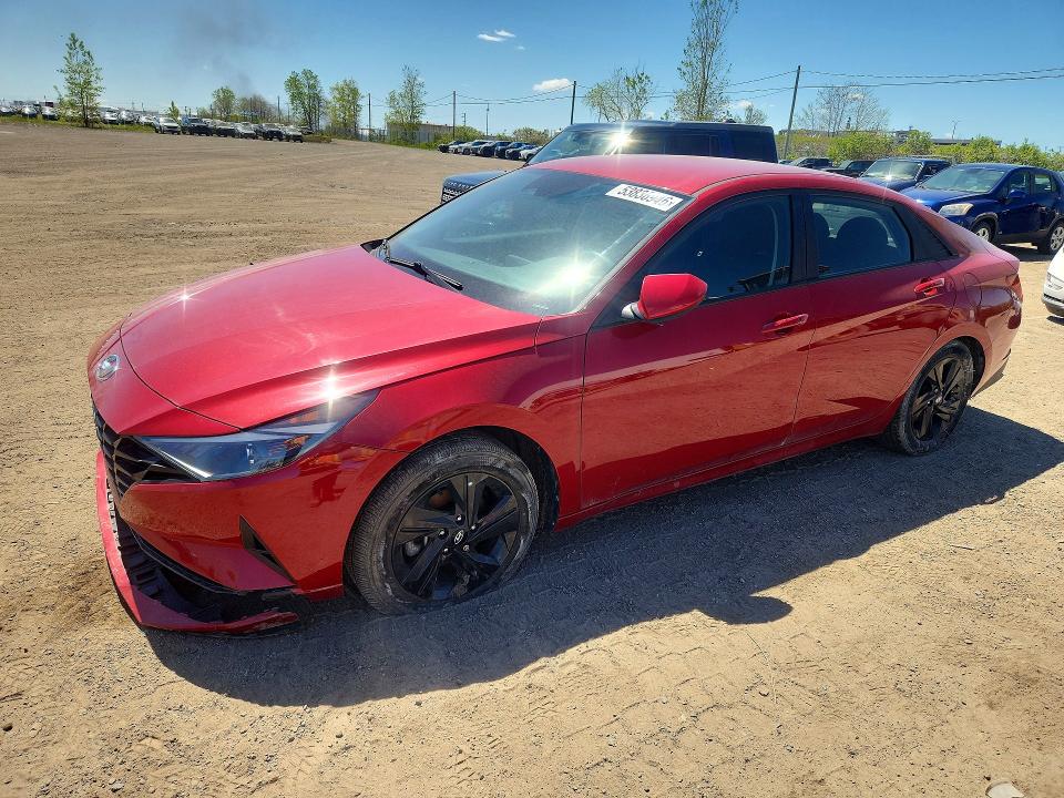 Продажа на аукционе авто 2022 Hyundai Elantra, vin: KMHLM4AG5NU324691, номер лота: 53836946