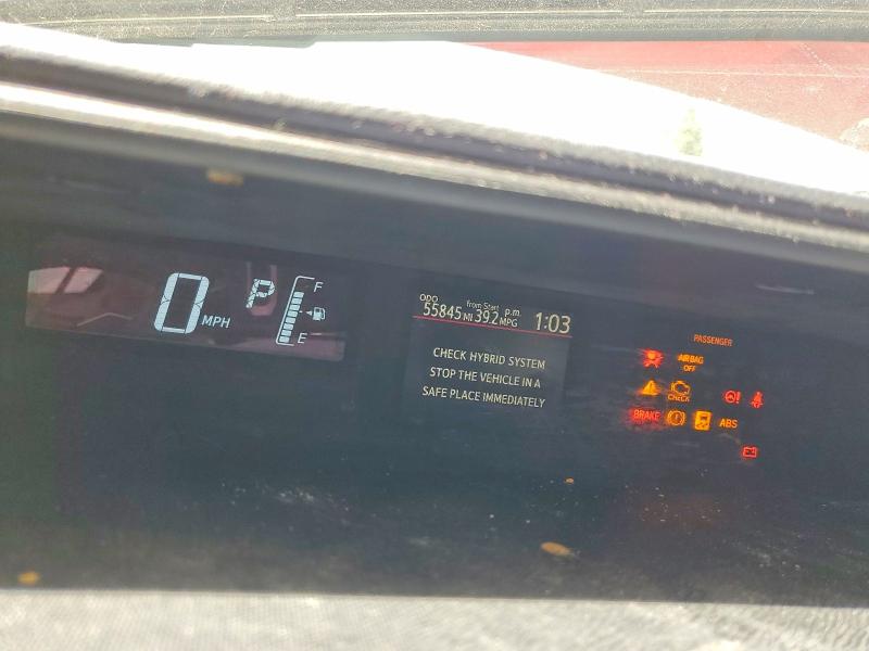 52275716 :رقم المزاد ، JTDKDTB31F1111150 vin ، 2015 Toyota Prius مزاد بيع
