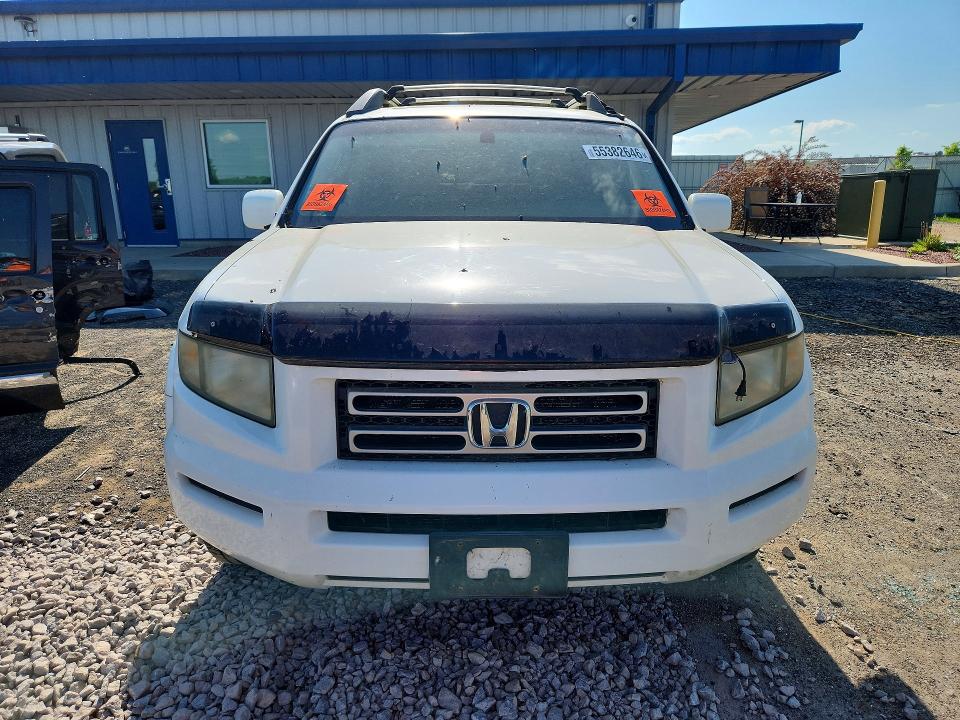 Продажа на аукционе авто 2007 Honda Ridgeline, vin: 2HJYK165X7H522335, номер лота: 55382646