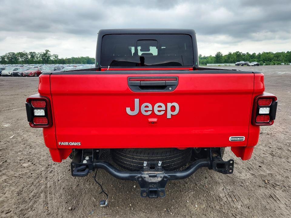 54442316 :رقم المزاد ، 1C6HJTFG6LL122734 vin ، 2020 Jeep Gladiator مزاد بيع