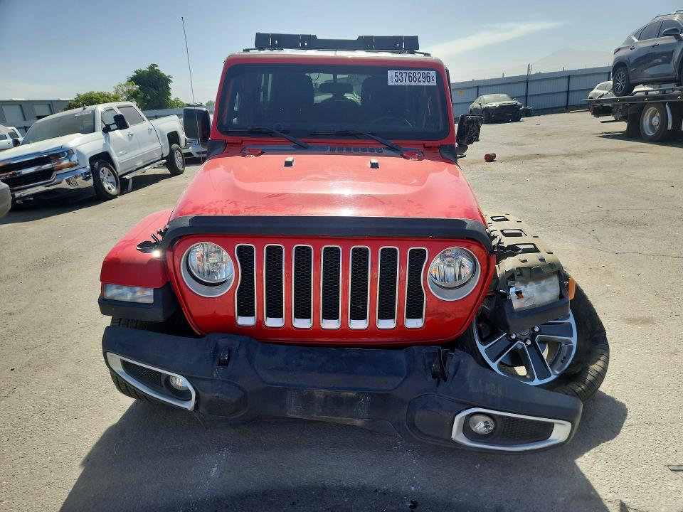 53768296 :رقم المزاد ، 1C4HJXEG9KW543359 vin ، 2019 Jeep Wrangler Unlimited مزاد بيع