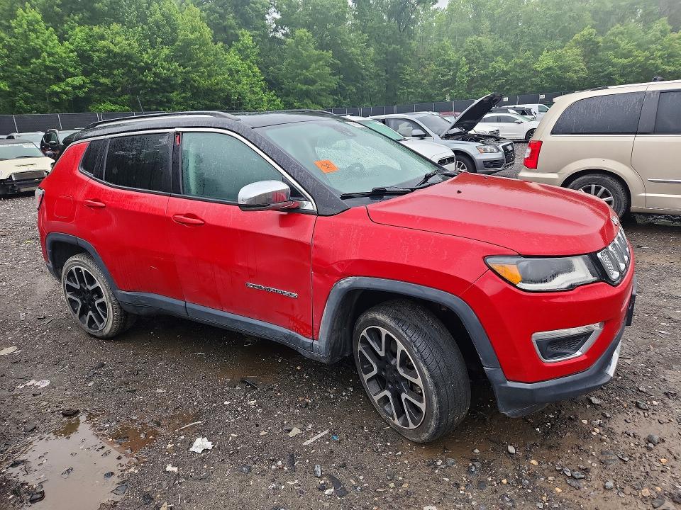 Продаж на аукціоні авто 2018 Jeep Compass, vin: 3C4NJDCBXJT146093, номер лоту: 54608016
