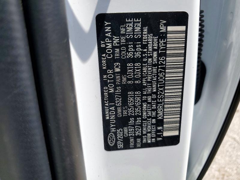 Продажа на аукционе авто 2026 Hyundai Palisade, vin: KM8RLES2XTU067126, номер лота: 54435996