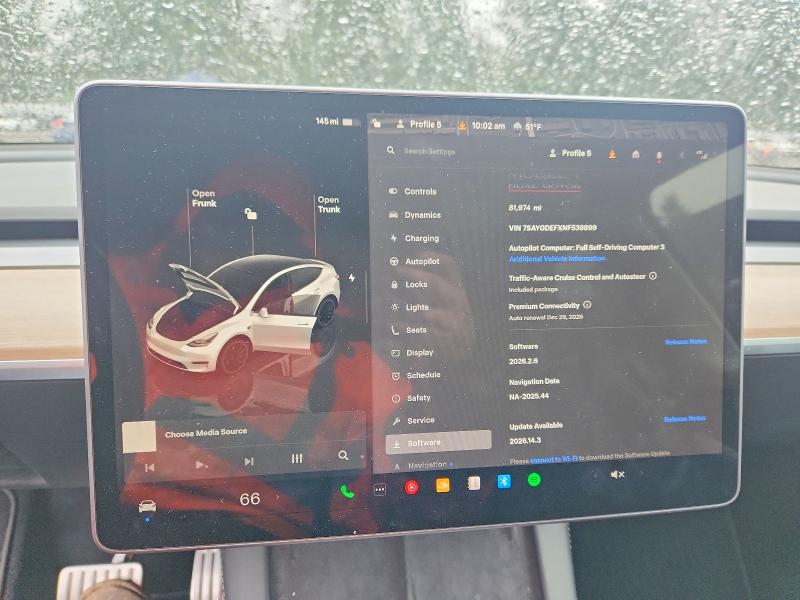 Продаж на аукціоні авто 2022 Tesla Model Y, vin: 7SAYGDEFXNF539899, номер лоту: 53772946