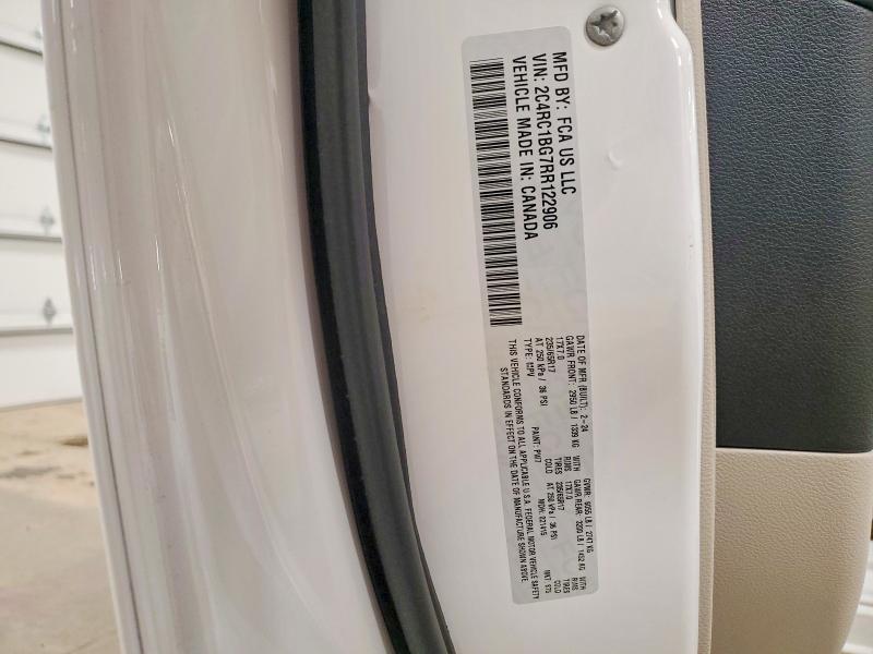Продаж на аукціоні авто 2024 Chrysler Pacifica, vin: 2C4RC1BG7RR122906, номер лоту: 51602976