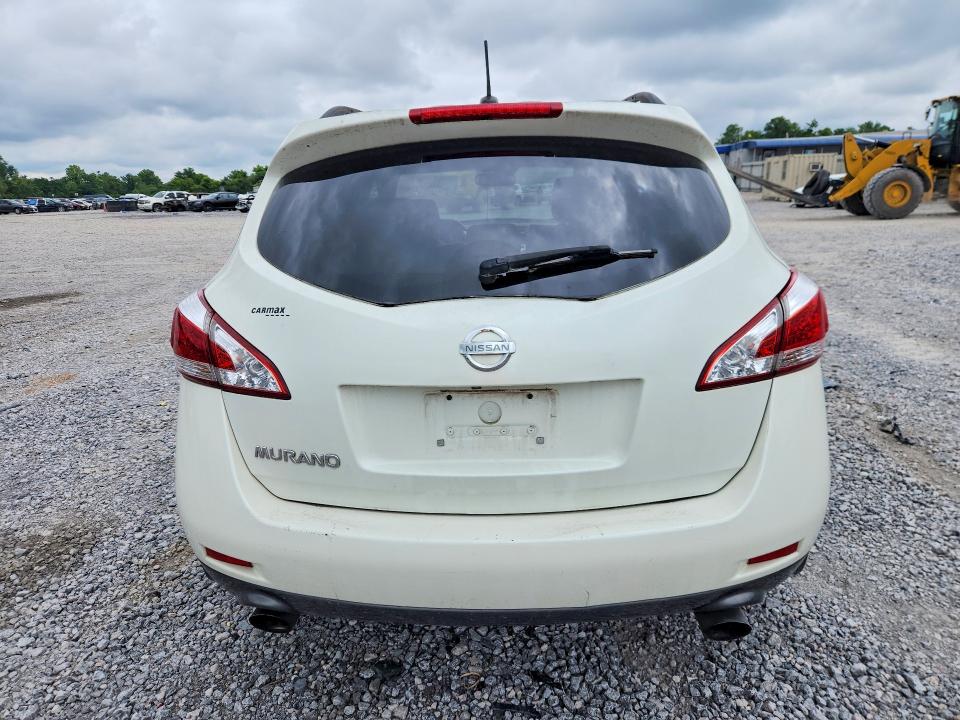 2011 Nissan Murano მანქანა იყიდება აუქციონზე, vin: JN8AZ1MW6BW162251, აუქციონის ნომერი: 54676156