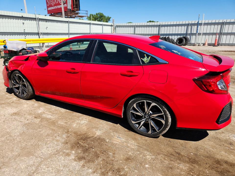 52895846 :رقم المزاد ، 2HGFC1E53JH704817 vin ، 2018 Honda Civic مزاد بيع