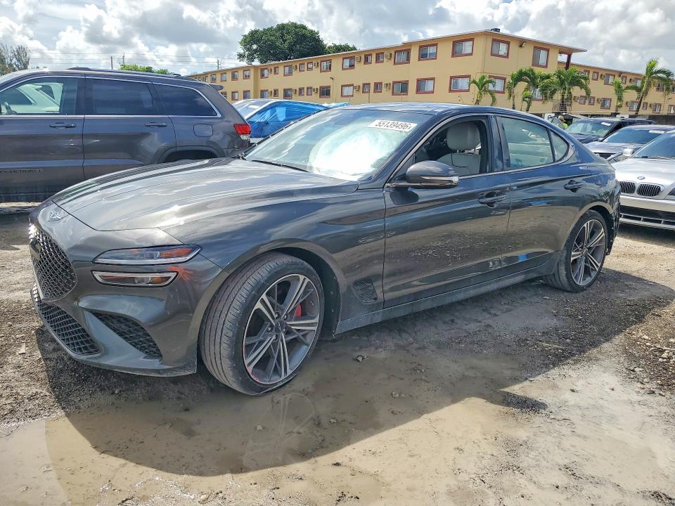Auction sale of the 2025 Genesis G70, vin: KMTG34SC2SU147499, lot number: 55139496