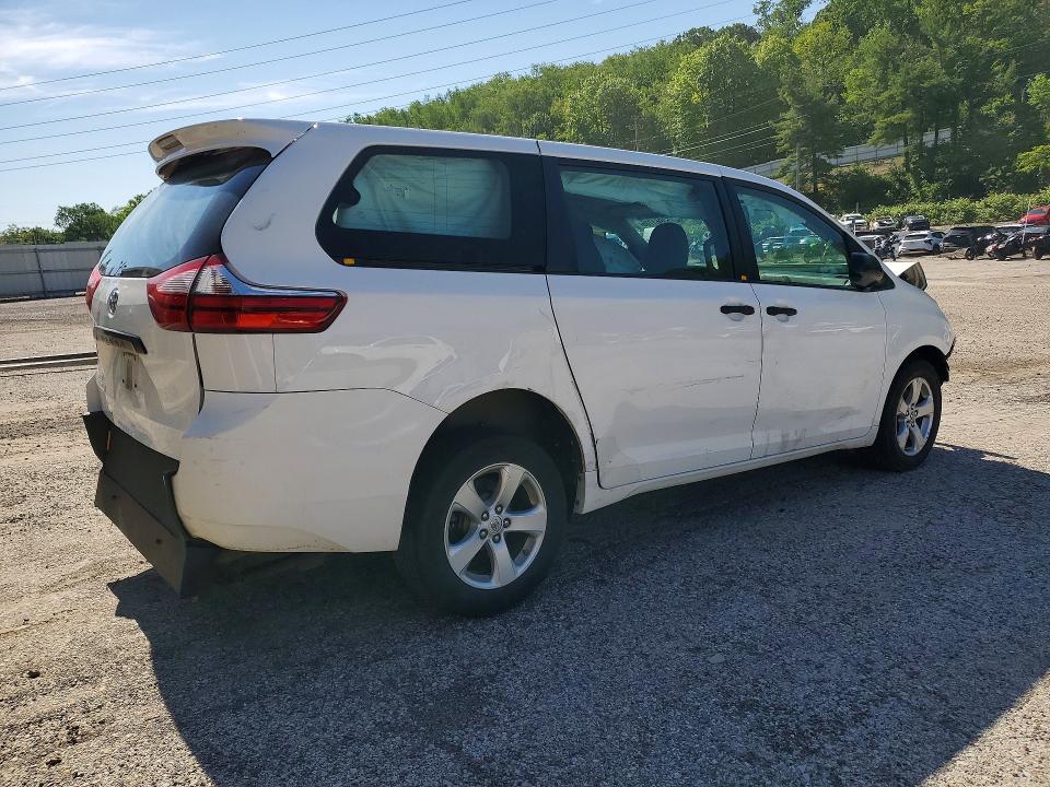 2017 Toyota Sienna მანქანა იყიდება აუქციონზე, vin: 5TDZZ3DC9HS826826, აუქციონის ნომერი: 53961706