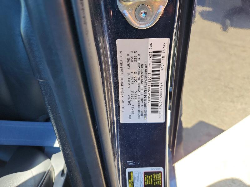 Aukcja sprzedaży 2024 Mazda 3, vin: JM1BPALM8R1712045, numer aukcji: 54484196