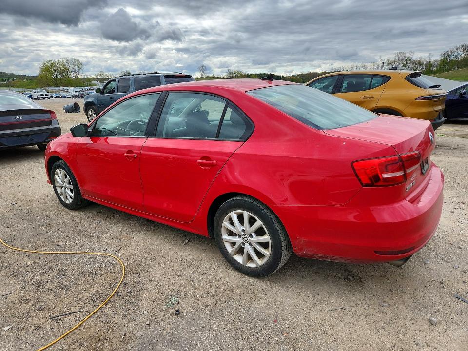 51755196 :رقم المزاد ، 3VWD17AJ7FM309255 vin ، 2015 Volkswagen Jetta مزاد بيع