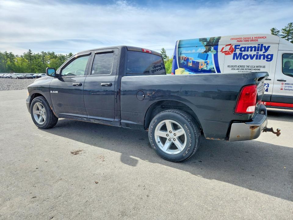 2009 Dodge 1500 Laramie Quad Ca მანქანა იყიდება აუქციონზე, vin: 1D3HB18K09S780695, აუქციონის ნომერი: 54341326