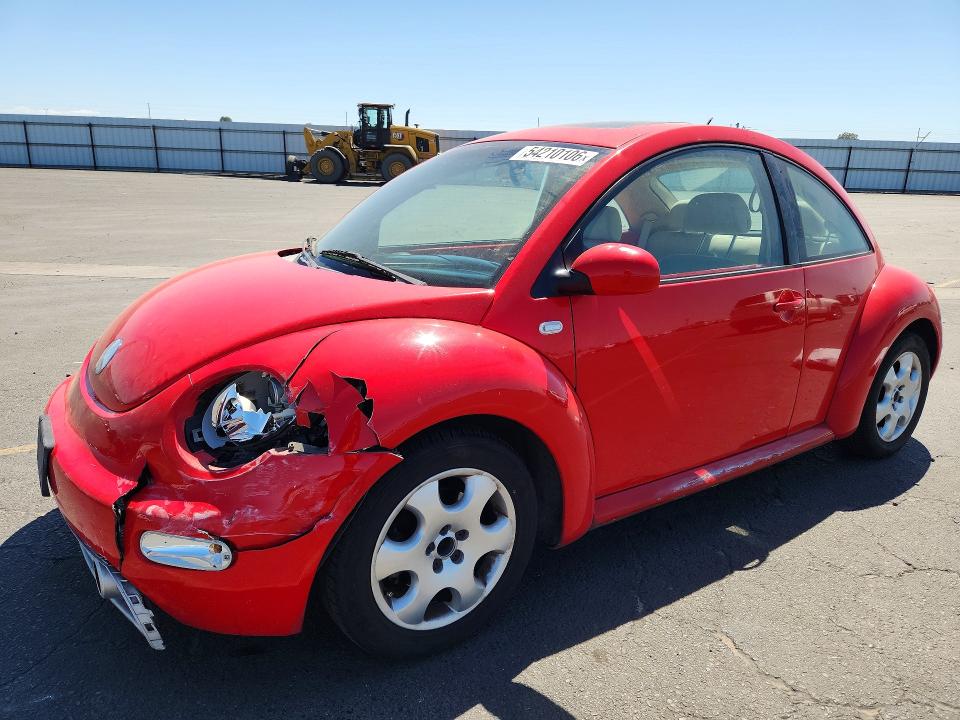 2002 Volkswagen New Beetle მანქანა იყიდება აუქციონზე, vin: 3VWCK21C72M449376, აუქციონის ნომერი: 54210106