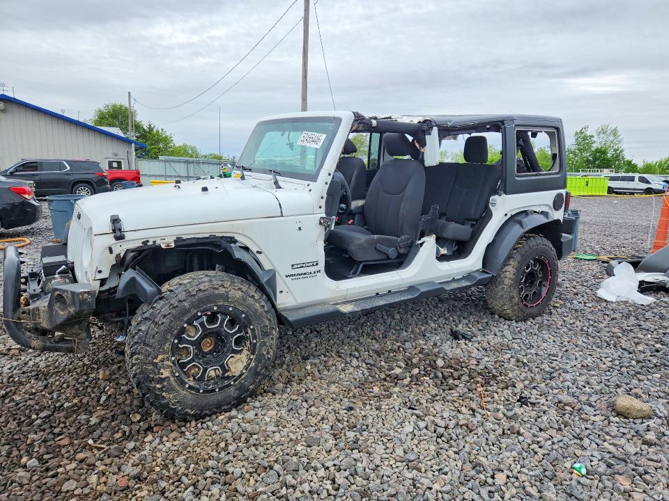 Продажа на аукционе авто 2017 Jeep Wrangler Unlimited, vin: 1C4BJWDG9HL556477, номер лота: 52455446