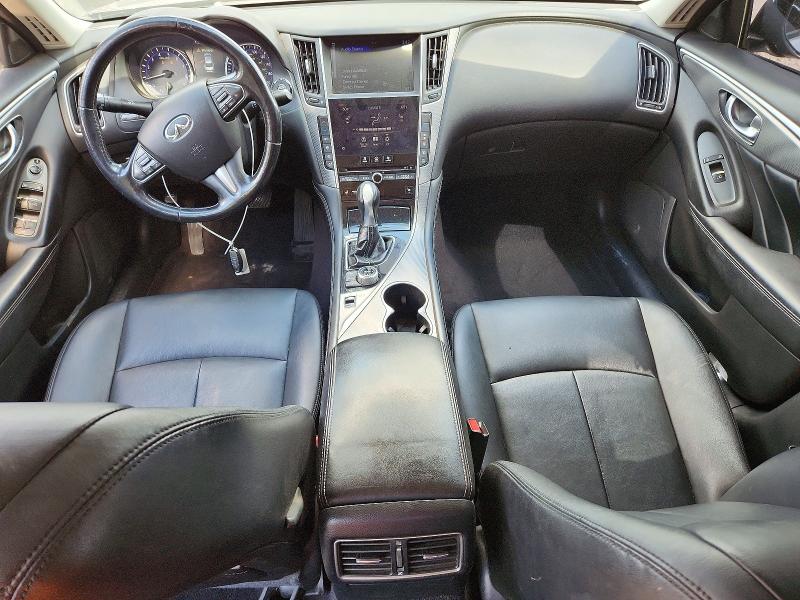 54965446 :رقم المزاد ، JN1BV7ARXFM410549 vin ، 2015 Infiniti Q50 مزاد بيع