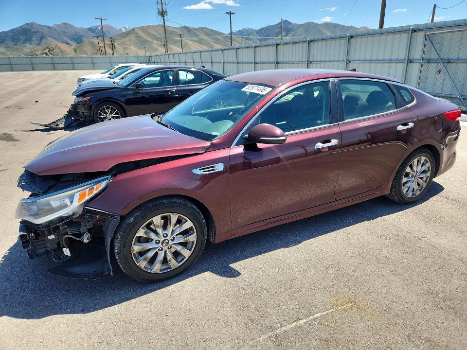 52871486 :رقم المزاد ، 5XXGT4L38GG059423 vin ، 2016 Kia Optima مزاد بيع