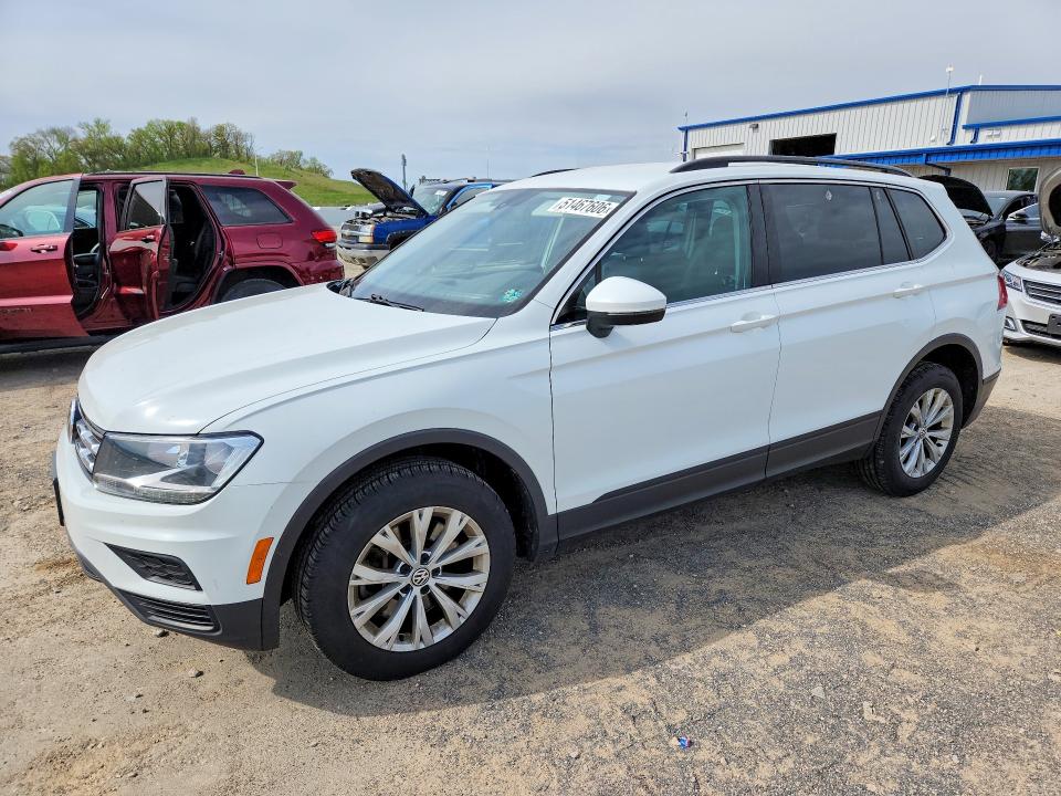 2019 Volkswagen Tiguan მანქანა იყიდება აუქციონზე, vin: 3VV2B7AX1KM106112, აუქციონის ნომერი: 51467606