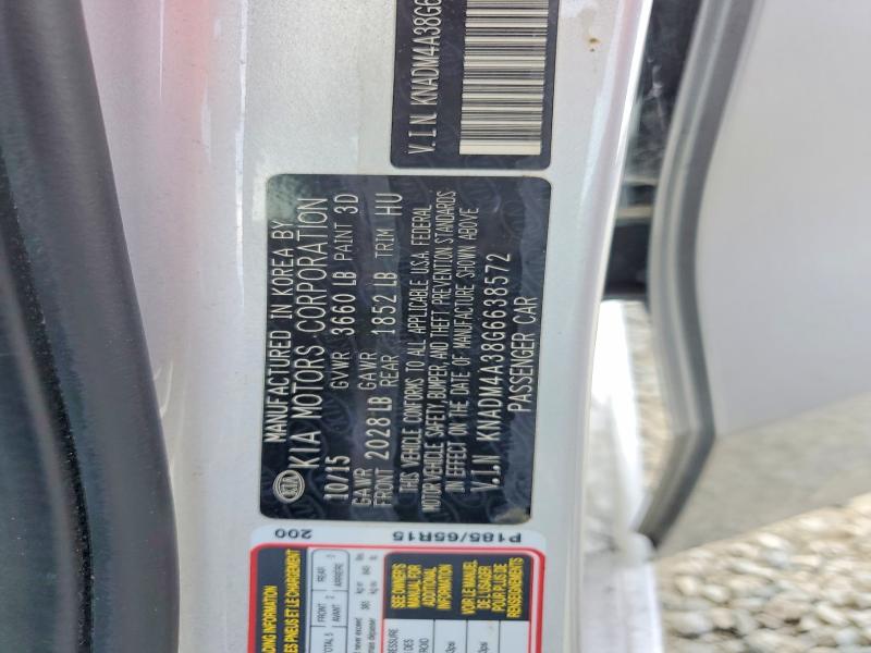 Продажа на аукционе авто 2016 Kia Rio, vin: KNADM4A38G6638572, номер лота: 53120306