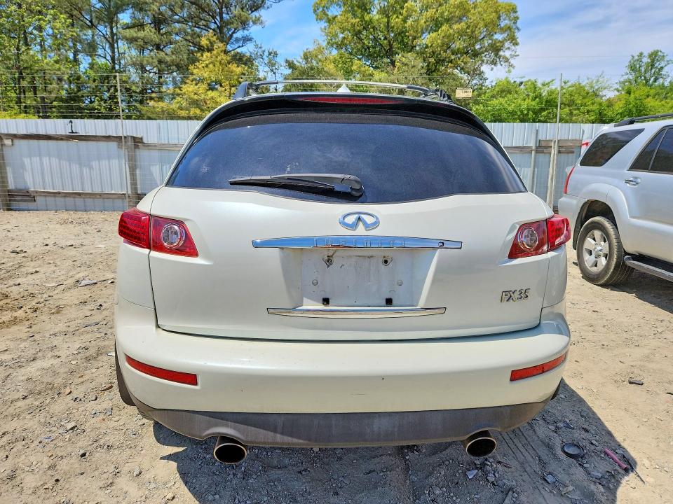 52020326 :رقم المزاد ، JNRAS08W88X201929 vin ، 2008 Infiniti Fx35 مزاد بيع